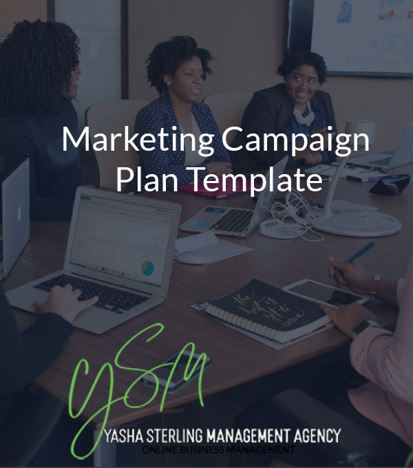 Marketing Campaign Plan Template