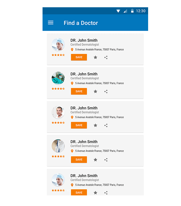Find A doctor