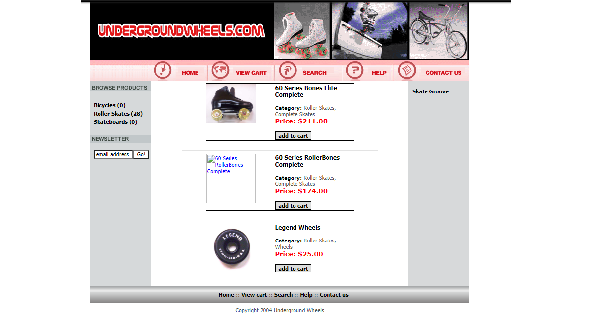 Underground Wheels - Before